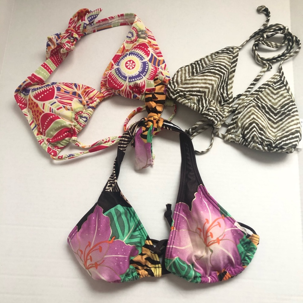 3 pack🌟 Billabong & old navy bikini halter tops
